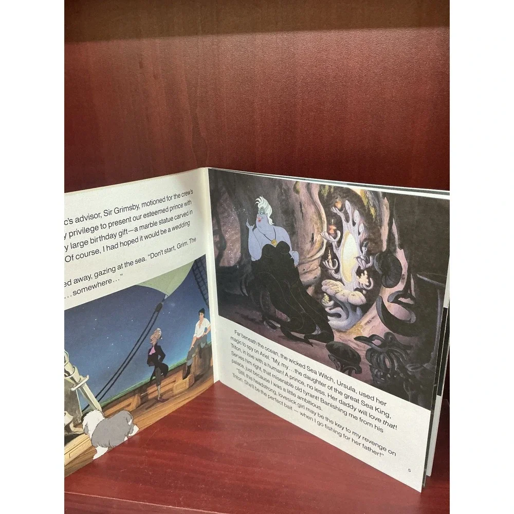 Vintage Disney 10‎ Read-Along Book and Cassette Tape Bundle